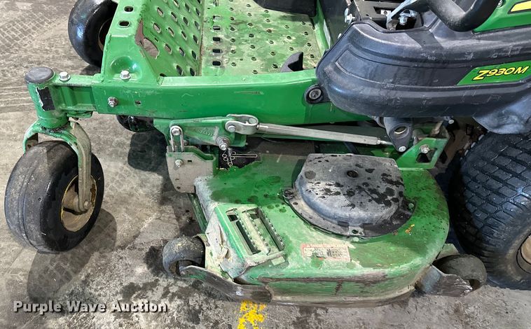 image for item NT9017 2014 John Deere  Z930M ZTR lawn mower