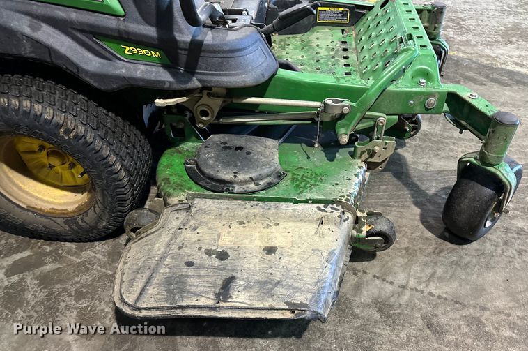 image for item NT9017 2014 John Deere  Z930M ZTR lawn mower