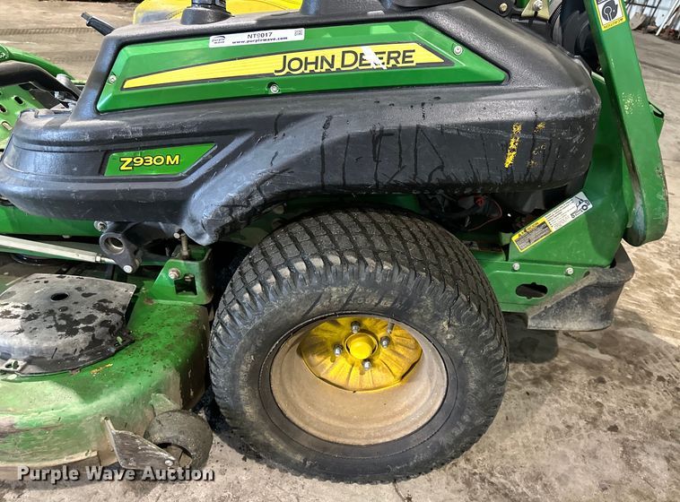 image for item NT9017 2014 John Deere  Z930M ZTR lawn mower