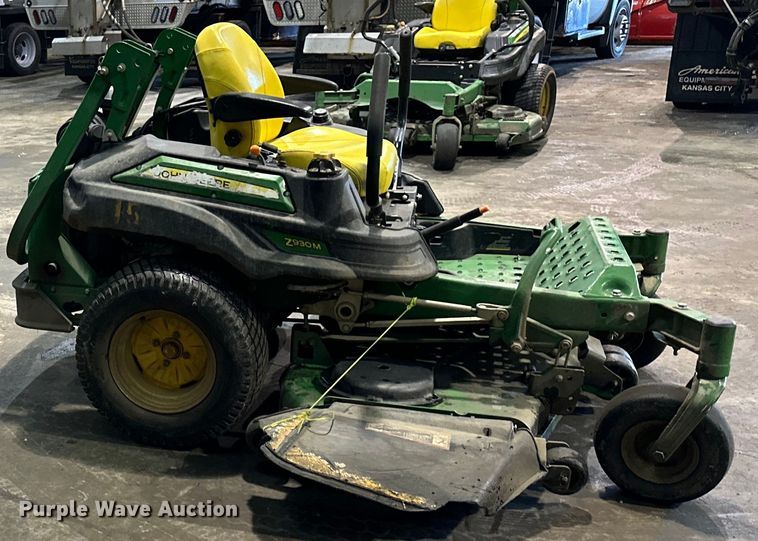 image for item NT9018 2015 John Deere Z930M ZTR lawn mower