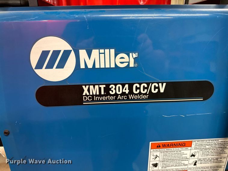 Miller XMT 304 CC/CV welder in Hutchinson, KS Item NU9481 for sale