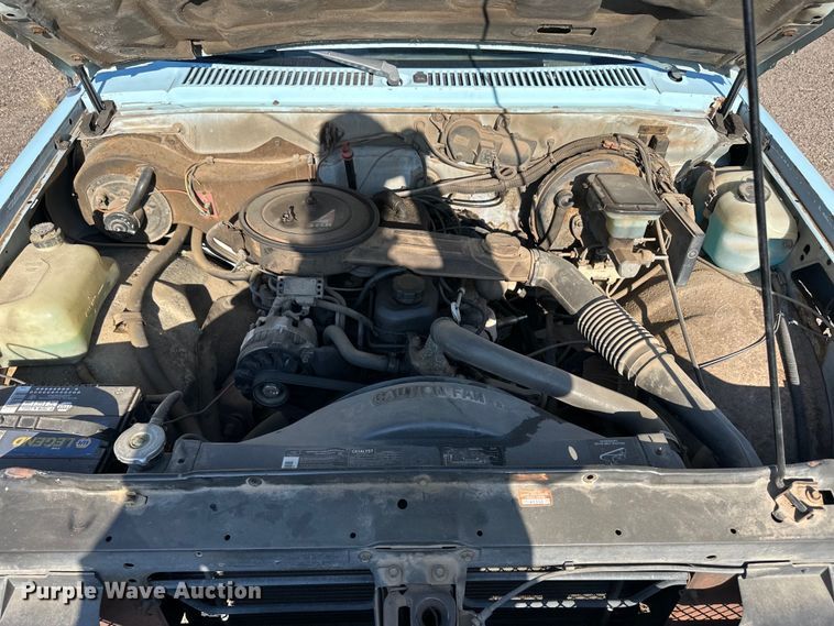 image for item OI9251 1991 Chevrolet S10 pickup truck