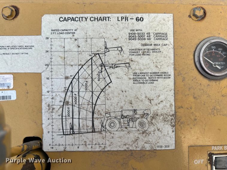 image for item OI9253 1992 Liftall LPR-60 telehandler