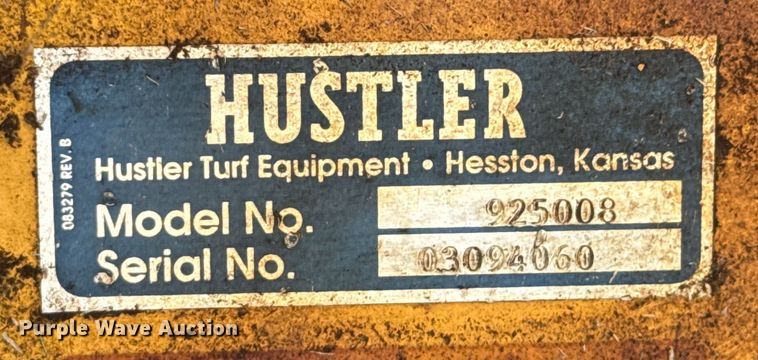 image for item OJ9469 Hustler 925008 ZTR lawn mower