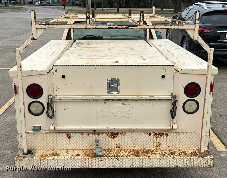 image for item OJ9690 1991 Chevrolet S10 utility bed pickup truck