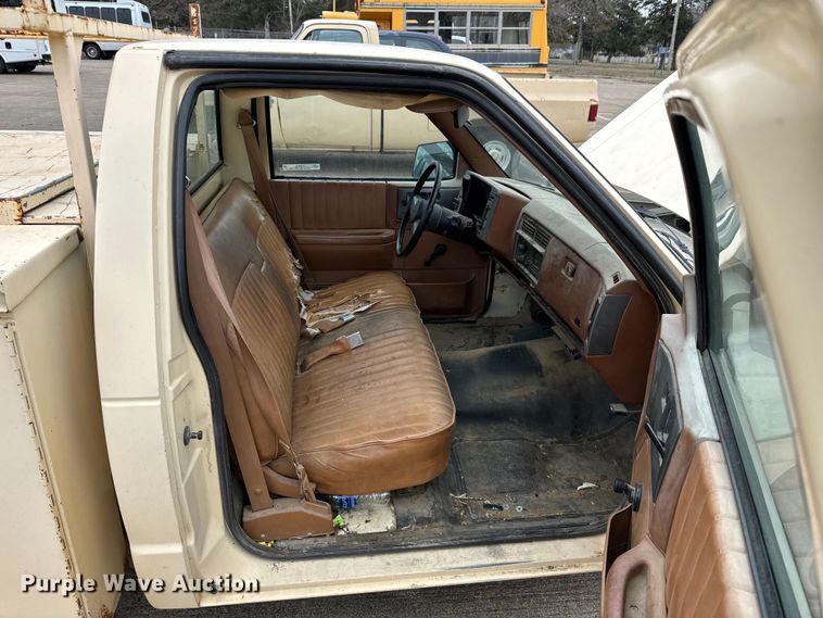 image for item OJ9690 1991 Chevrolet S10 utility bed pickup truck