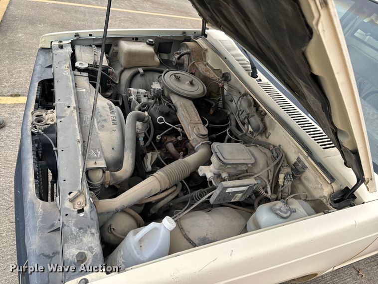 image for item OJ9690 1991 Chevrolet S10 utility bed pickup truck