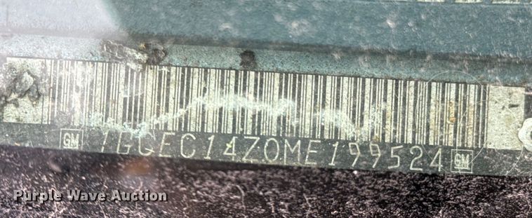 image for item OJ9691 1991 Chevrolet C1500 pickup truck