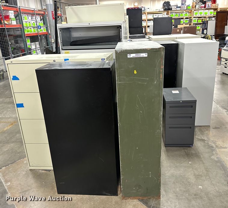 image for item OM9257 (26) file cabinets 