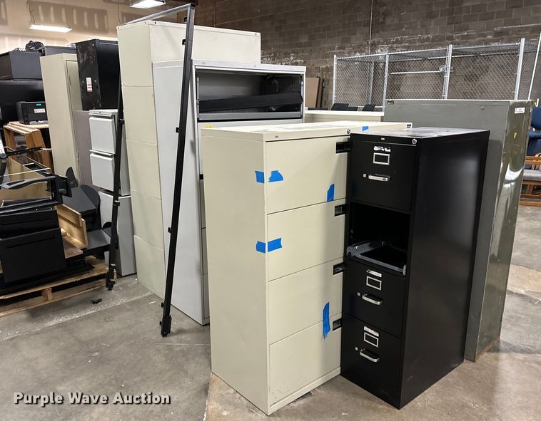 image for item OM9257 (26) file cabinets 