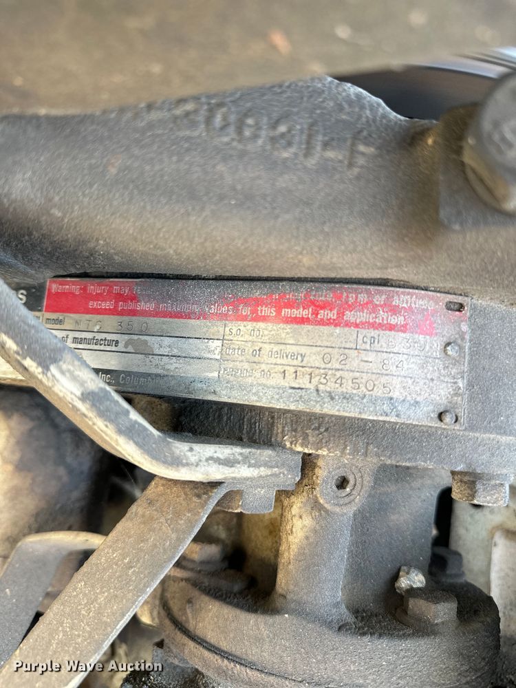 image for item OM9260 1984 Ford LT9000 tanker fire truck