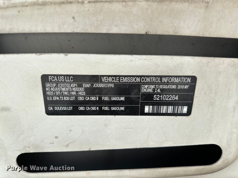 image for item OM9261 2018 Jeep Renegade  SUV