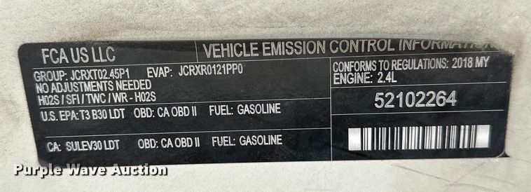 image for item OM9262 2018 Jeep Renegade  SUV