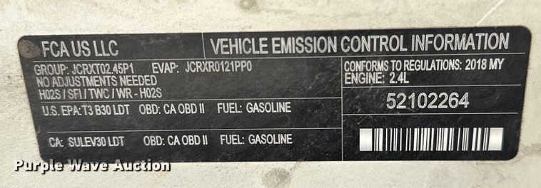 image for item OM9263 2018 Jeep Renegade SUV