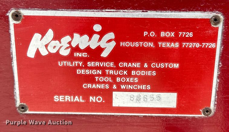 image for item OM9264 1989 Ford F350 brush fire truck