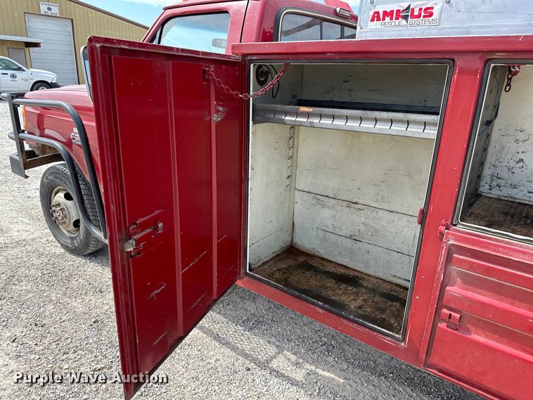 image for item OM9264 1989 Ford F350 brush fire truck