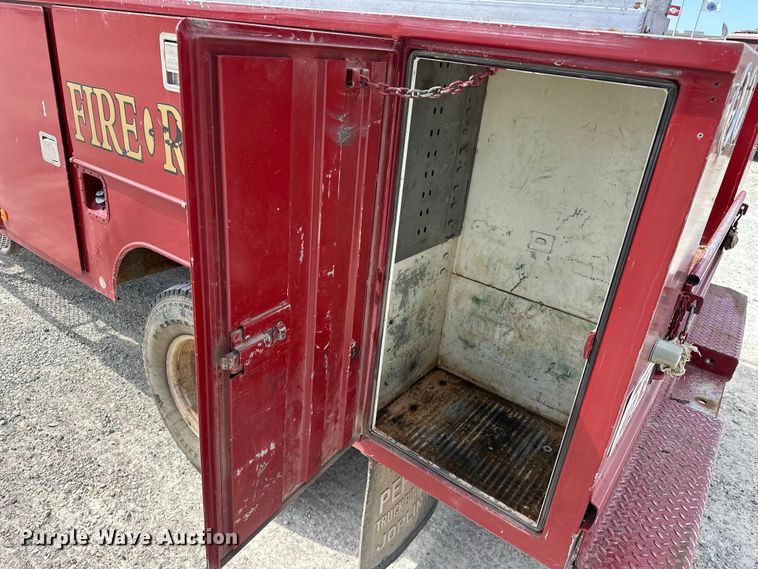 image for item OM9264 1989 Ford F350 brush fire truck