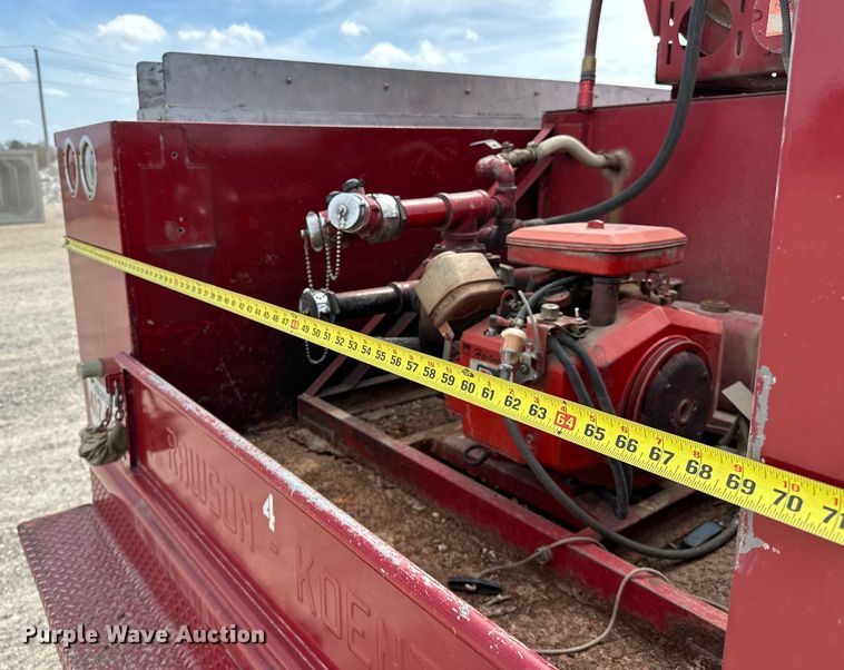 image for item OM9264 1989 Ford F350 brush fire truck