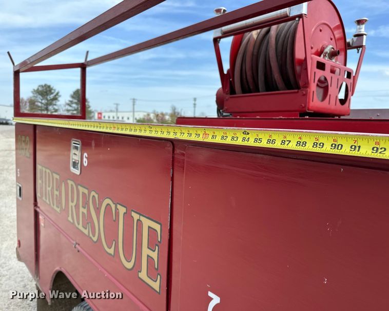 image for item OM9264 1989 Ford F350 brush fire truck