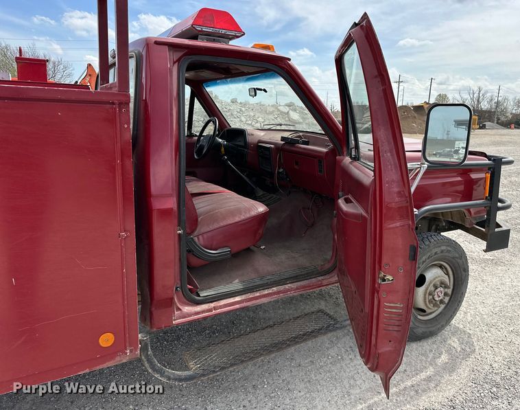 image for item OM9264 1989 Ford F350 brush fire truck