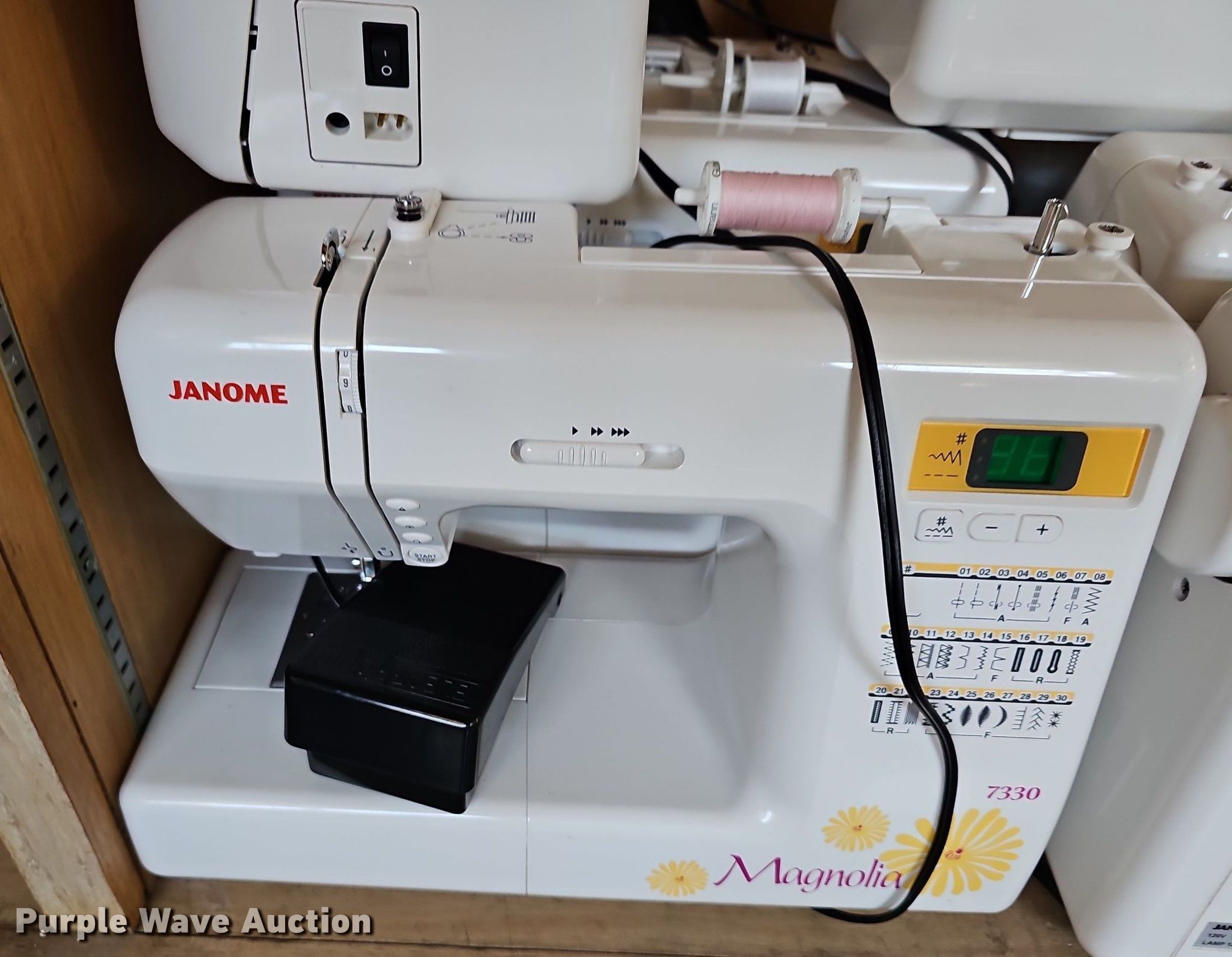 (9 ) Janome 7330 Magnolia sewing machines in Kansas City, KS Item