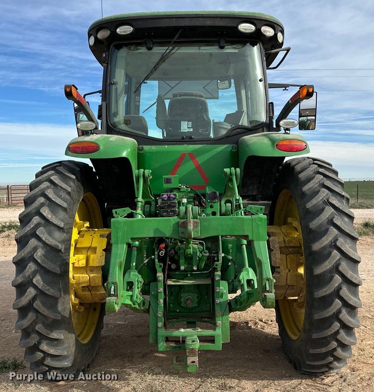 image for item DG4289 2018 John Deere 8295R MFWD tractor