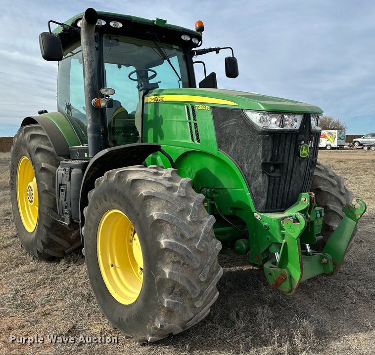 image for item DG4290 2012 John Deere 7280R MFWD tractor