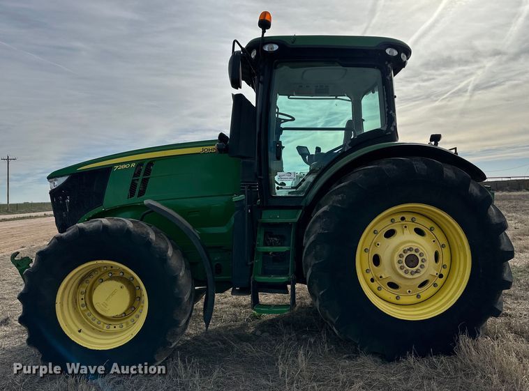 image for item DG4290 2012 John Deere 7280R MFWD tractor