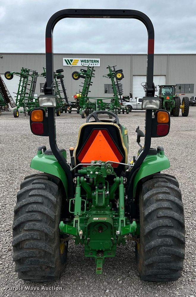 image for item DG4295 2018 John Deere 3046R MFWD tractor