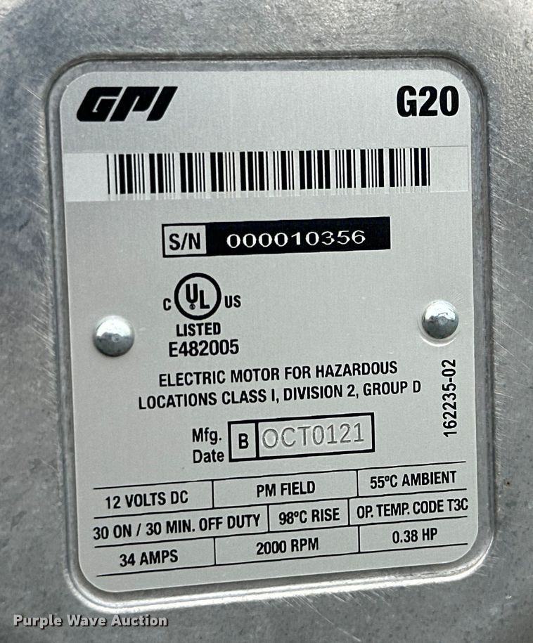 image for item DG4298 East Texas fuel trailer