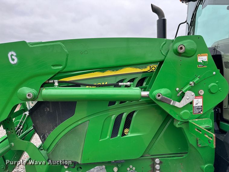 image for item DG4299 2016 John Deere 6120M MFWD tractor