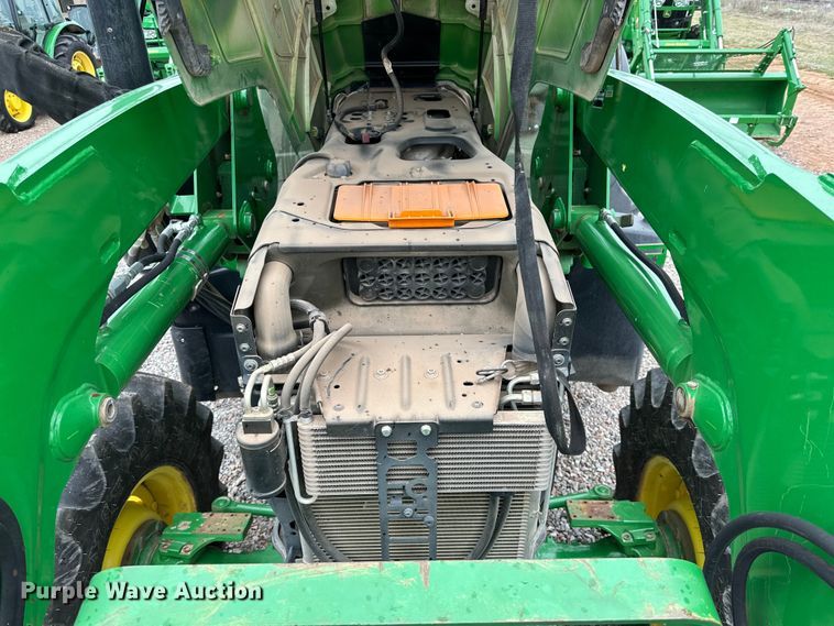 image for item DG4299 2016 John Deere 6120M MFWD tractor