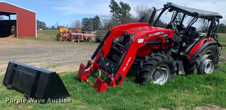 image for item DM7774 2022 Massey Ferguson  5710 Dyna-4 MFWD tractor