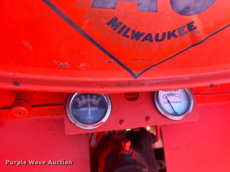 image for item DN0722 1938 Allis Chalmers U tractor