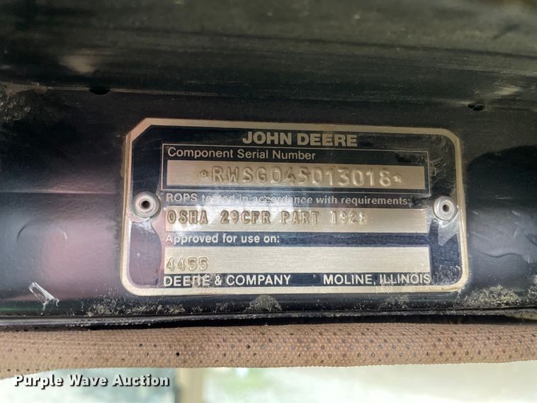 image for item DP0291 1990 John Deere  4455 tractor