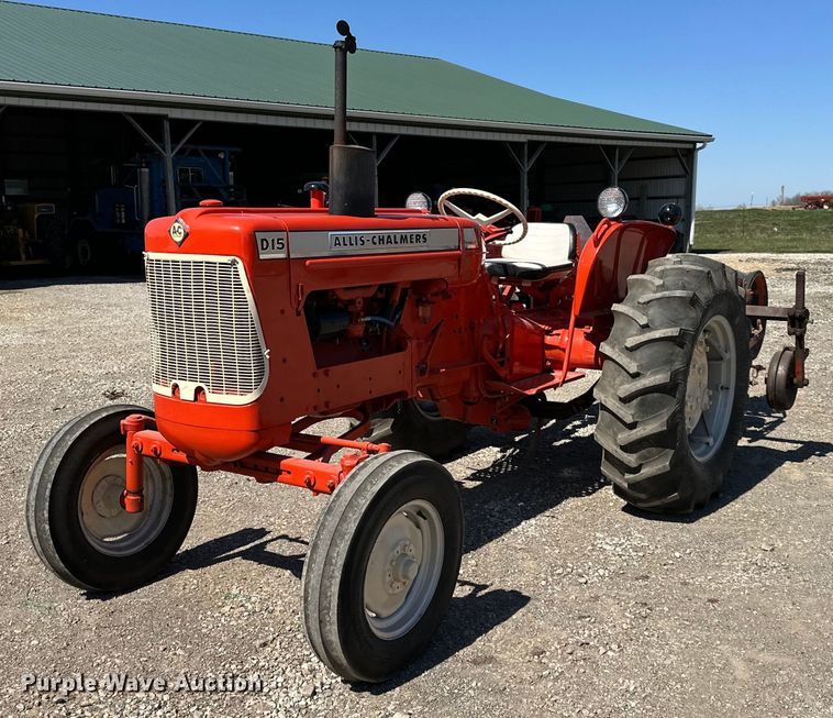 image for item DQ6438 Allis Chalmers D15 Series 2 tractor
