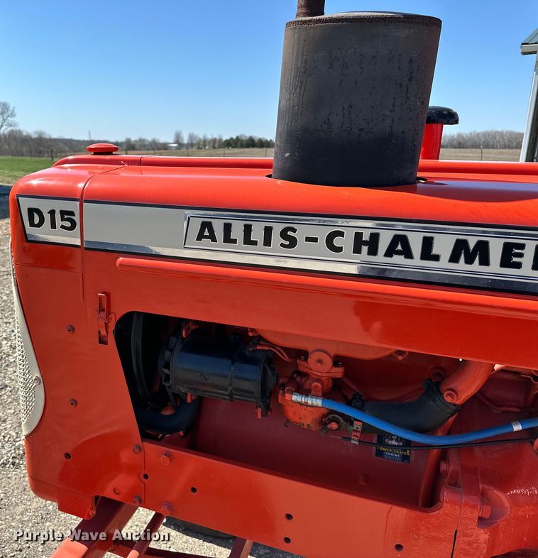 image for item DQ6438 Allis Chalmers D15 Series 2 tractor