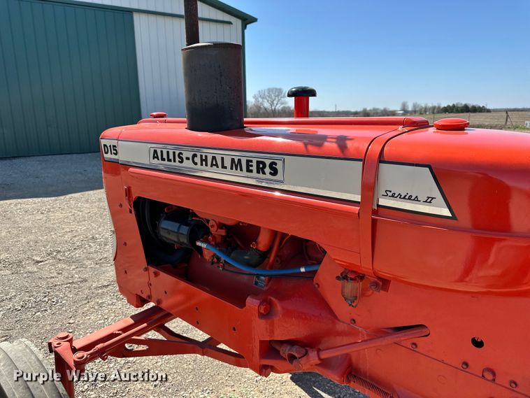 image for item DQ6438 Allis Chalmers D15 Series 2 tractor