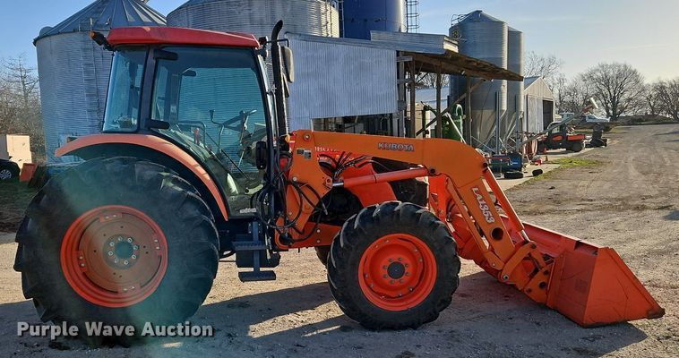 image for item DR8543 Kubota  M9540 MFWD tractor