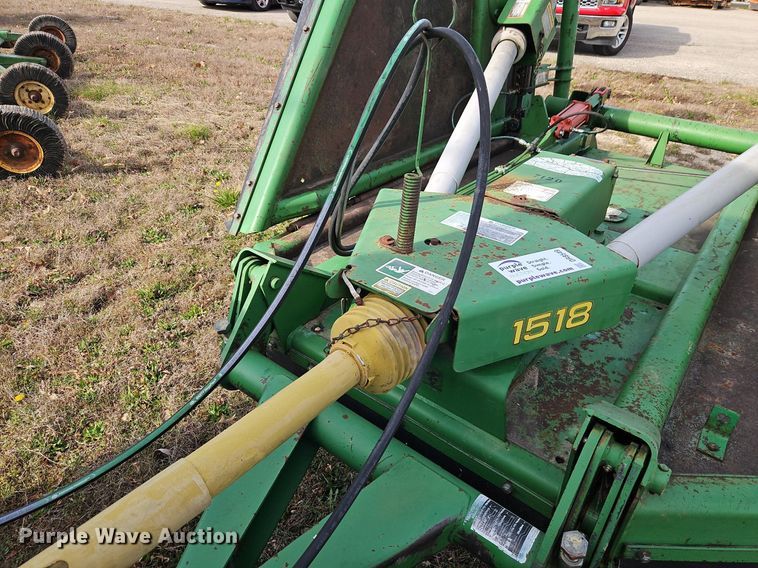 image for item DR8549 John Deere 1518 batwing rotary mower