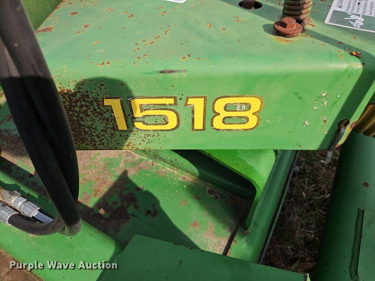 image for item DR8549 John Deere 1518 batwing rotary mower