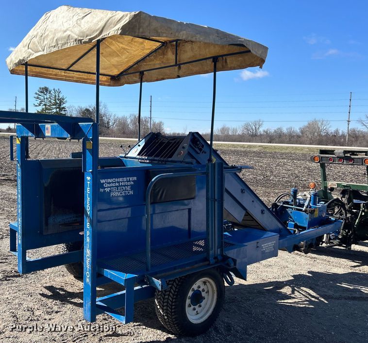 image for item DS0846 Teledyne Princeton  Winchester Quick Hitch sod harvester