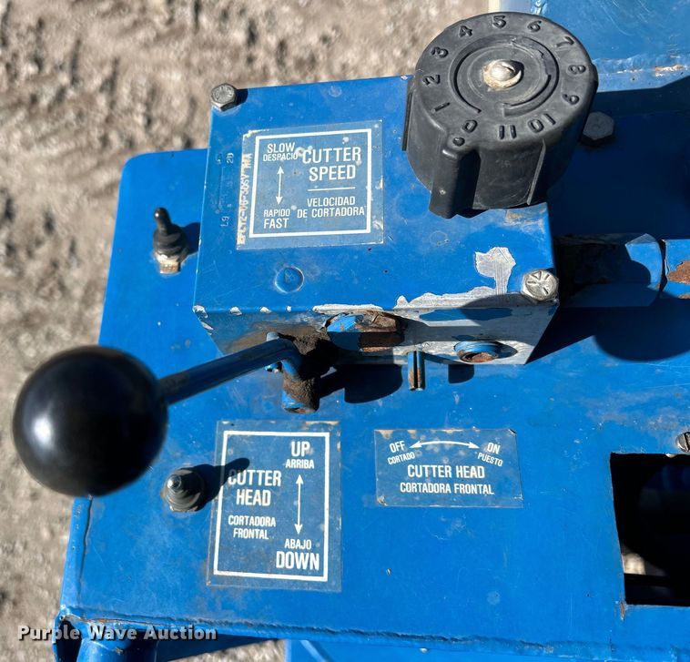 image for item DS0846 Teledyne Princeton  Winchester Quick Hitch sod harvester