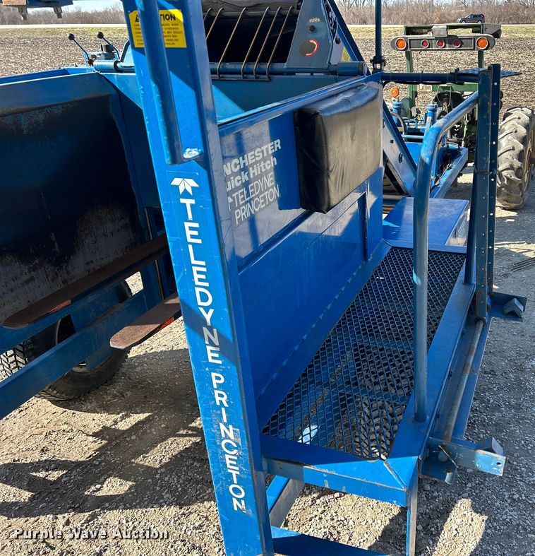image for item DS0846 Teledyne Princeton  Winchester Quick Hitch sod harvester