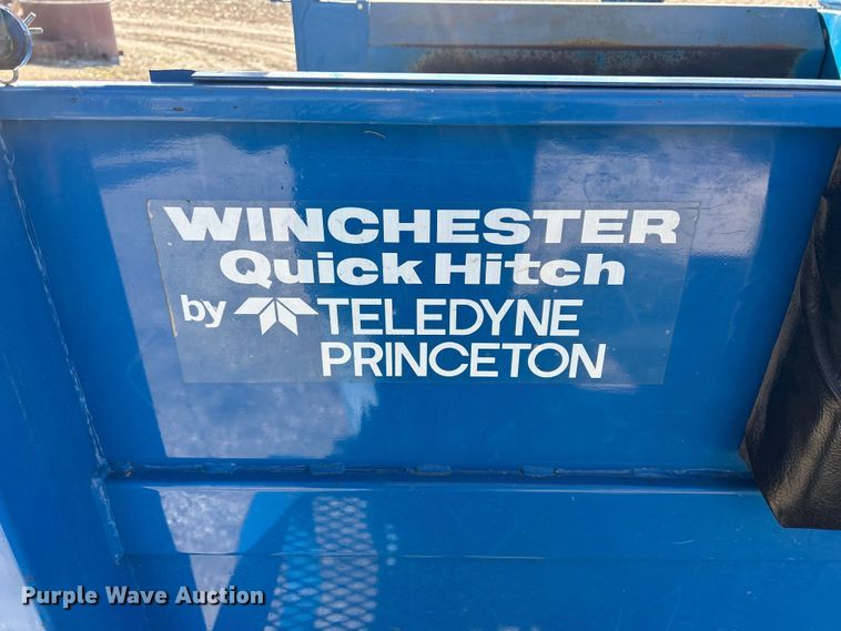image for item DS0846 Teledyne Princeton  Winchester Quick Hitch sod harvester