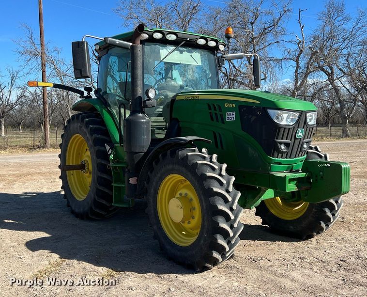 image for item DS2881 2019 John Deere 6155R MFWD tractor