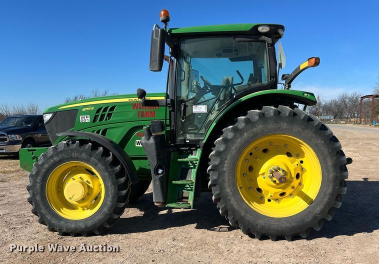 image for item DS2881 2019 John Deere 6155R MFWD tractor