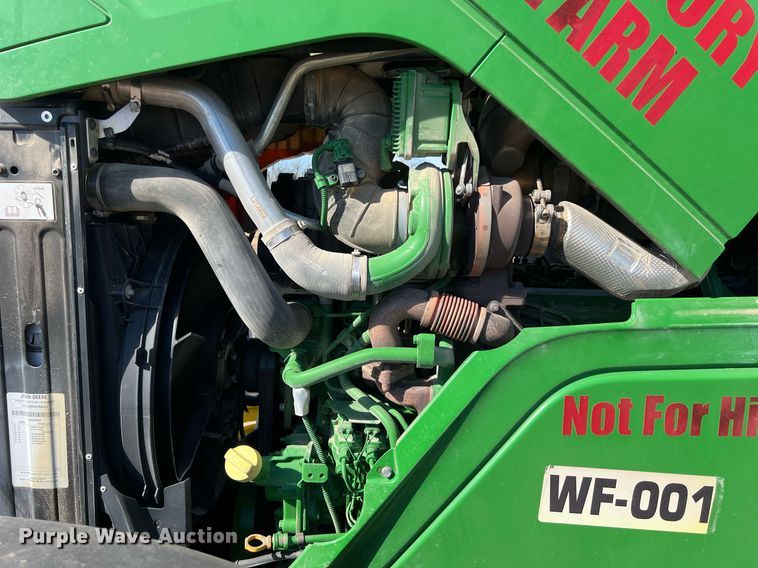 image for item DS2881 2019 John Deere 6155R MFWD tractor