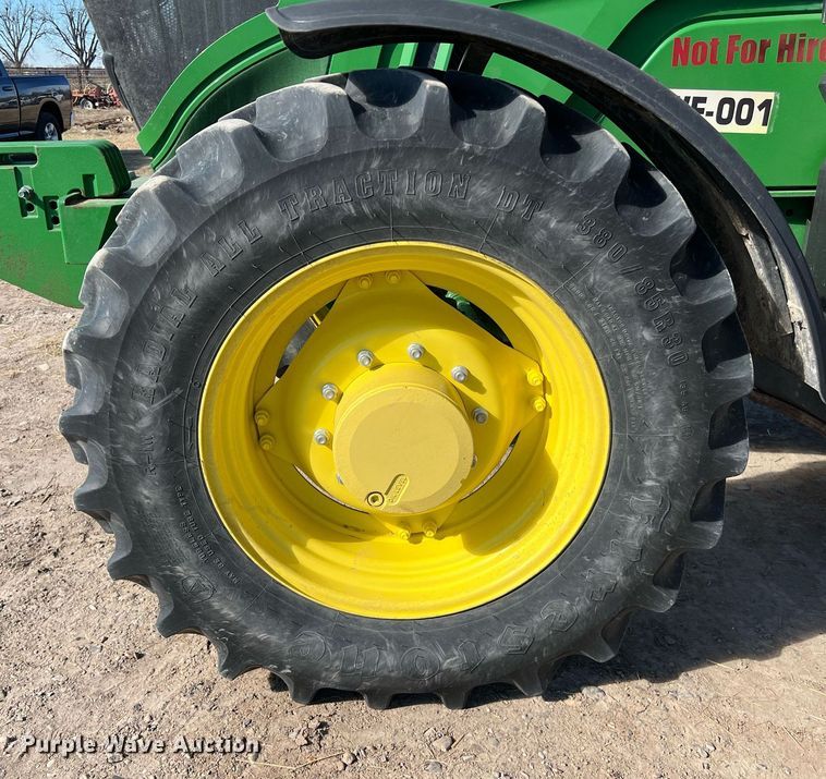 image for item DS2881 2019 John Deere 6155R MFWD tractor