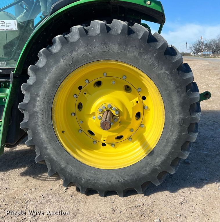 image for item DS2881 2019 John Deere 6155R MFWD tractor